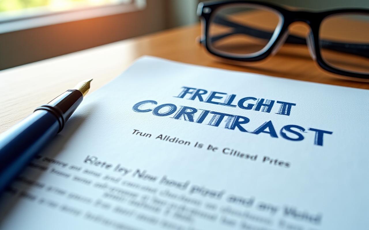 Logistics contract and legal documentation