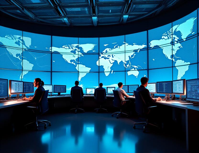 Global logistics and transport coordination center