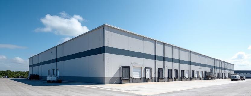 Modern professional warehouse and storage facility in Sterling Virginia